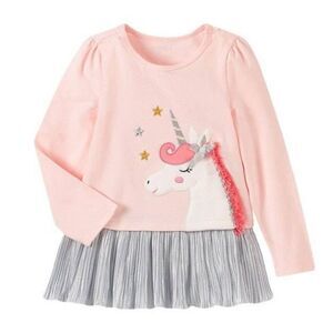 KIDS Headquarters Unicorn Metallic 2 Piece Set Size 24 Months New NWOT